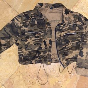 Cute Camo Army Jacket